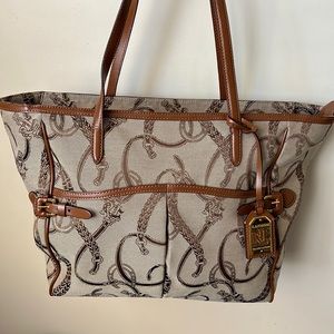 Ralph Lauren canvas Tote bag